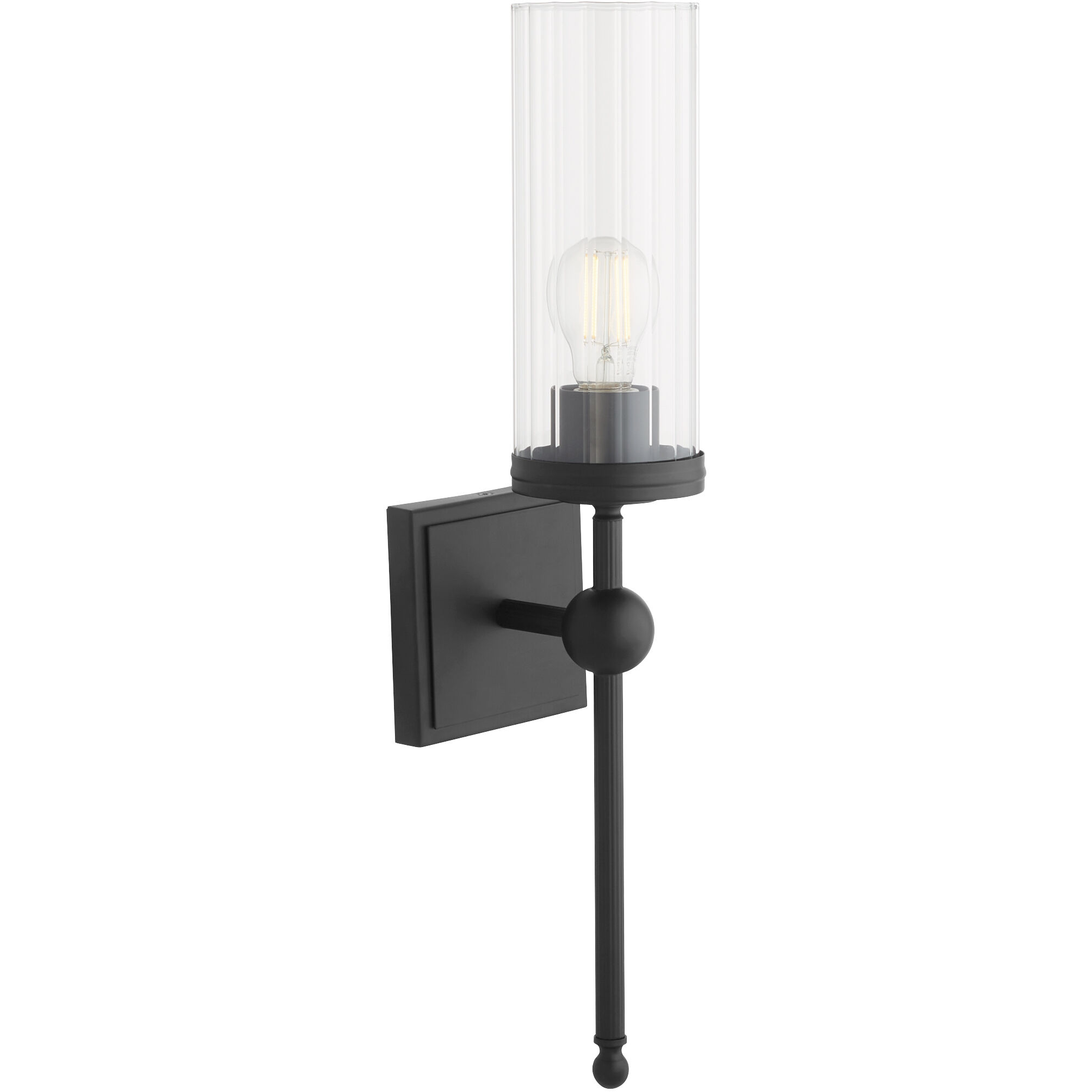 Lee Boulevard 1 Light 5 inch Matte Black Wall Mount Wall Light