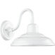 Fort Worth 1 Light 11 inch Studio White Outdoor Wall Mount