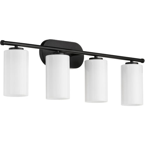 Belinder 4 Light 33 inch Matte Black Vanity Light Wall Light