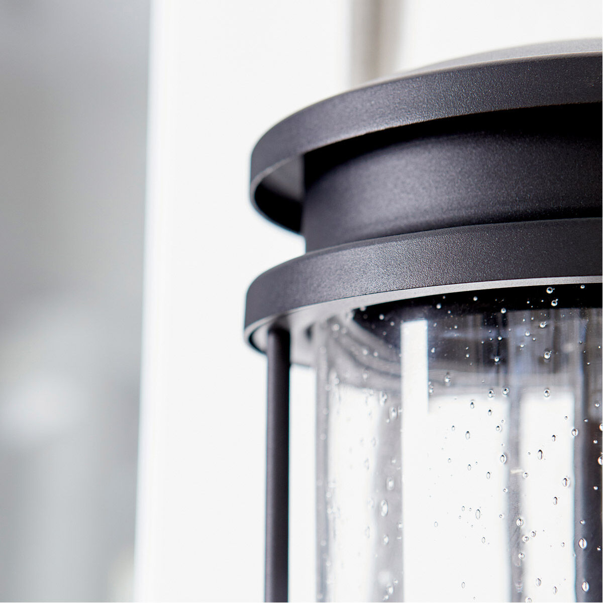 Hadley 3 Light 14.5 inch Noir Outdoor Wall Lantern