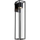 Delgado 28 inch Matte Black Outdoor Wall Lantern