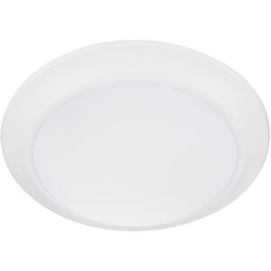 LED Disk LED 7.5 inch Studio White Indoor/Outdoor Flush Mount, Round