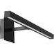 Fort Worth 12 watt Matte Black Picture Light Wall Light