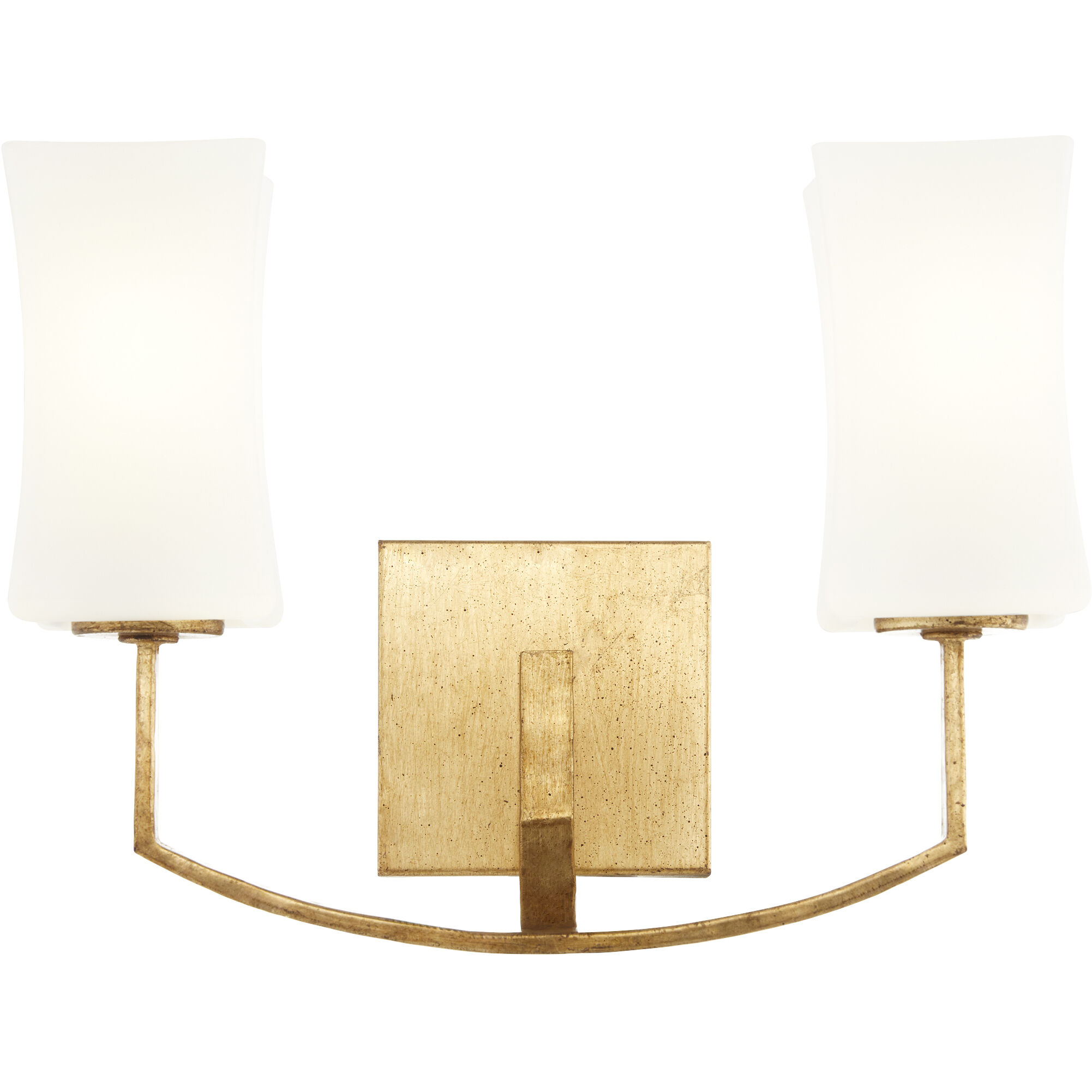 Ayala Wall Mount Wall Light in Gold Leaf