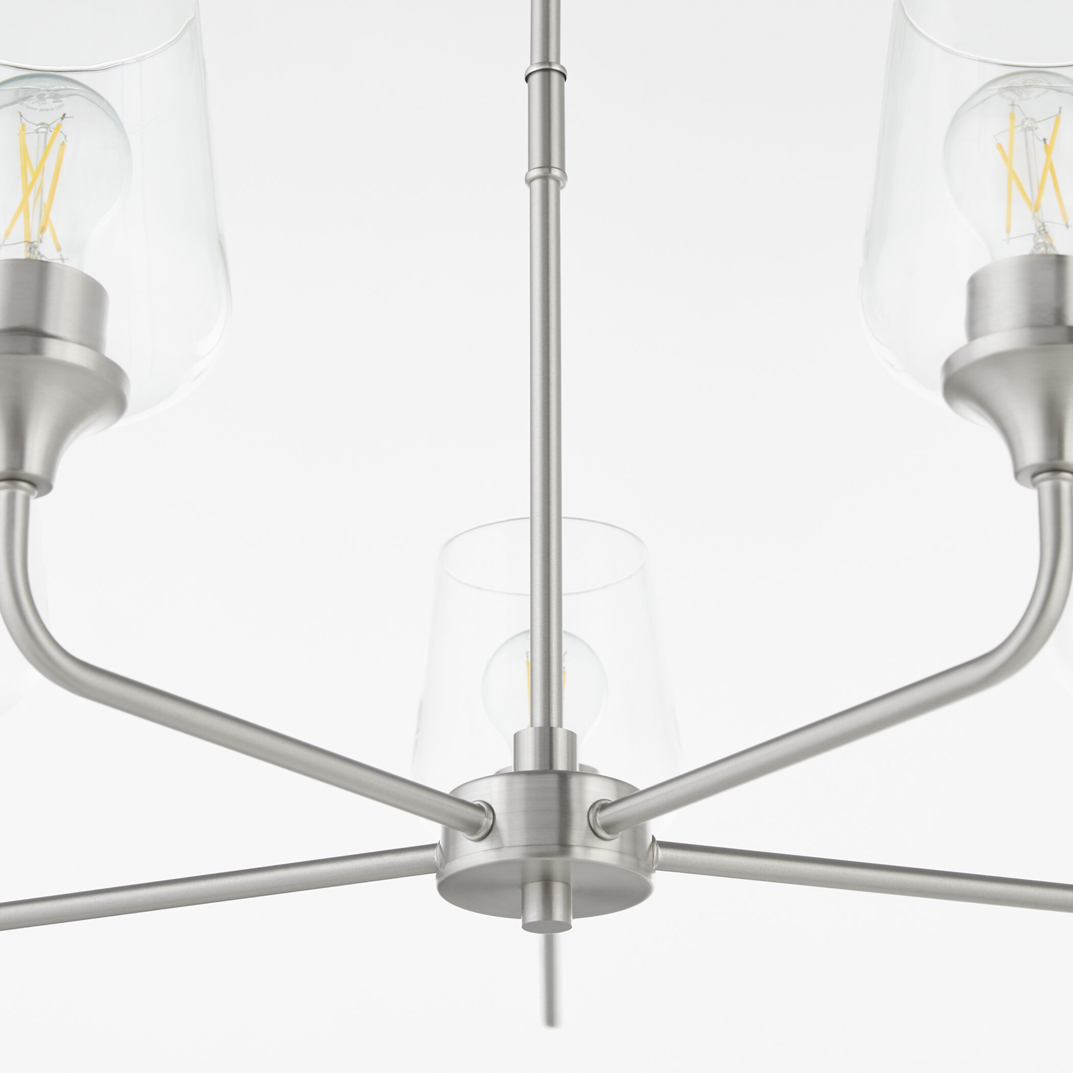 Raymond 5 Light 27 inch Satin Nickel Chandelier Ceiling Light