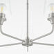 Raymond 5 Light 27 inch Satin Nickel Chandelier Ceiling Light