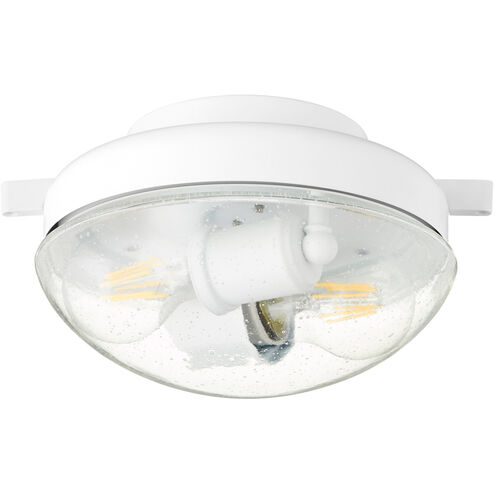 Fort Worth LED Studio White Patio Fan Light Kit