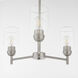 Wallinger 3 Light 20.5 inch Satin Nickel Chandelier Ceiling Light