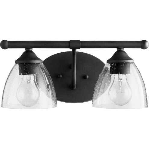 Brooks 2 Light 15 inch Noir Bath Vanity Wall Light