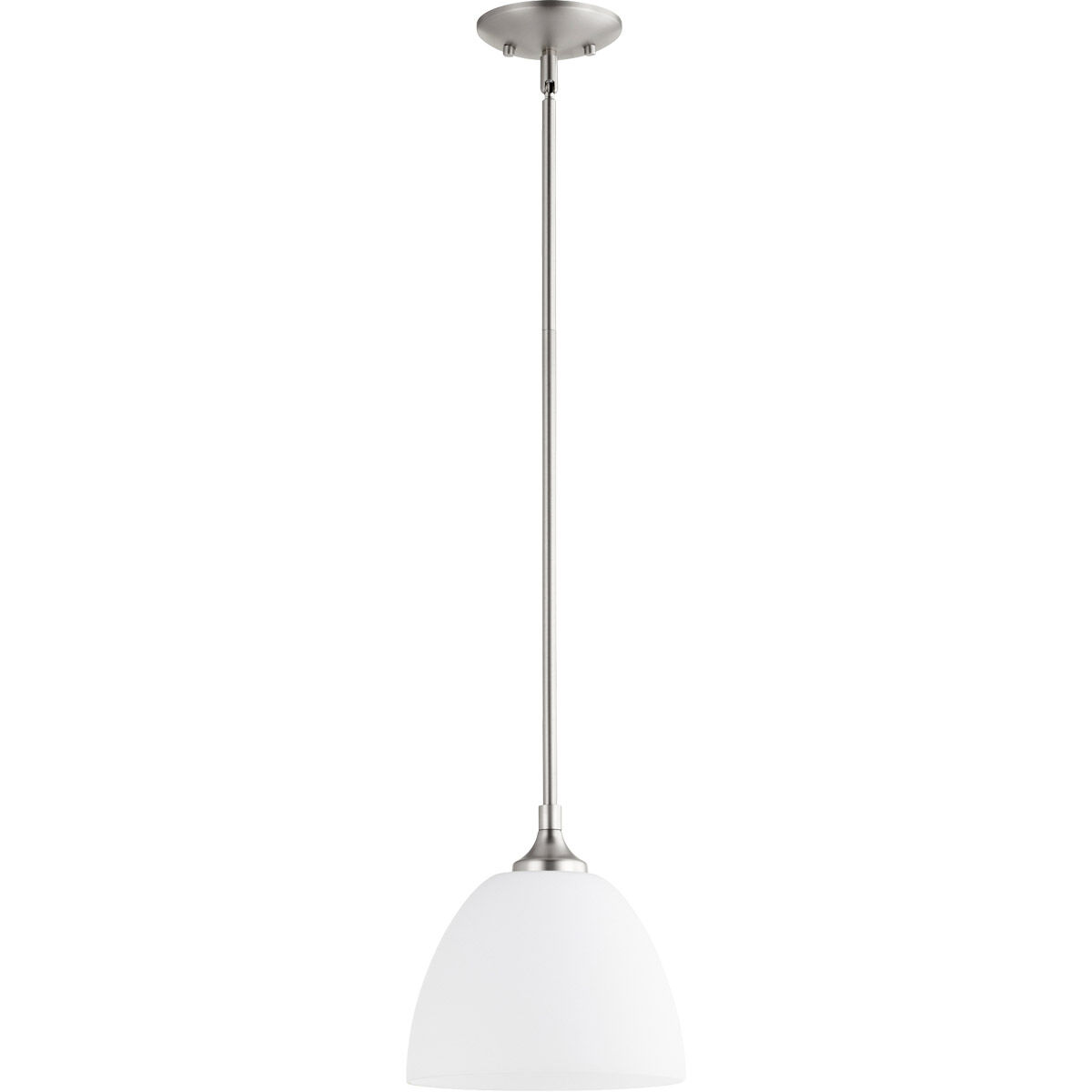 Enclave 1 Light 9 inch Satin Nickel Mini Pendant Ceiling Light