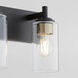 Fallstaff 2 Light 14.5 inch Matte Black Vanity Light Wall Light