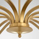 Chantelle 12 Light 60 inch Brushed Brass Chandelier Ceiling Light
