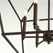 Gabriel 6 Light 24 inch Oiled Bronze Foyer Pendant Ceiling Light, Quorum Home