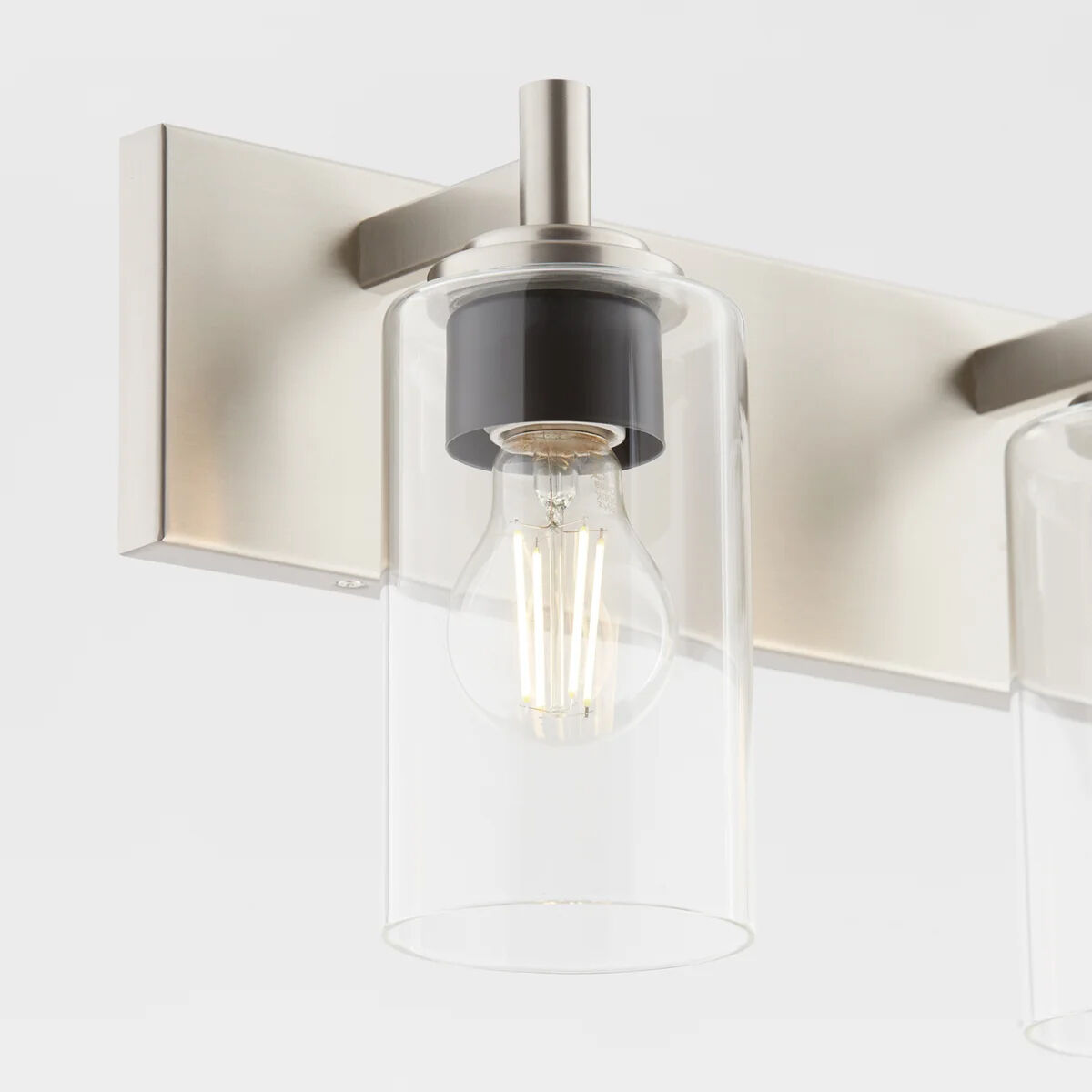 Fallstaff 4 Light 31.5 inch Satin Nickel Vanity Light Wall Light