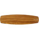 Breeze Black Walnut 21 inch Set of 5 Fan Blades, Set of 5