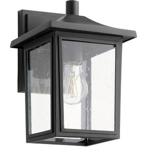 Fort Worth 1 Light 11 inch Noir Outdoor Wall Mount