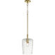 Goodwin 1 Light 8 inch Aged Brass Pendant Ceiling Light