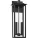 Westerly 2 Light 20 inch Noir Outdoor Wall Mount 