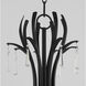 Majesty 8 Light 45 inch Matte Black Chandelier Ceiling Light