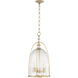 Alice 3 Light 11.25 inch Aged Brass Pendant Ceiling Light