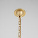 Karnes 6 Light 26 inch Aged Brass Pendant Ceiling Light
