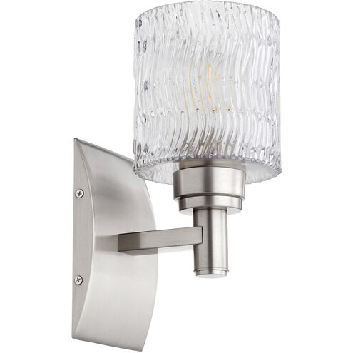 Stadium 1 Light 5 inch Satin Nickel Wall Mount Wall Light