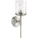 Starky 1 Light 5 inch Satin Nickel Wall Sconce Wall Light