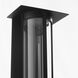 Abram 1 Light 18 inch Textured Black Outdoor Wall Lantern