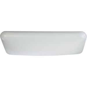 Fort Worth LED 17 inch White Ceiling Cloud Ceiling Light, White Acrylic
