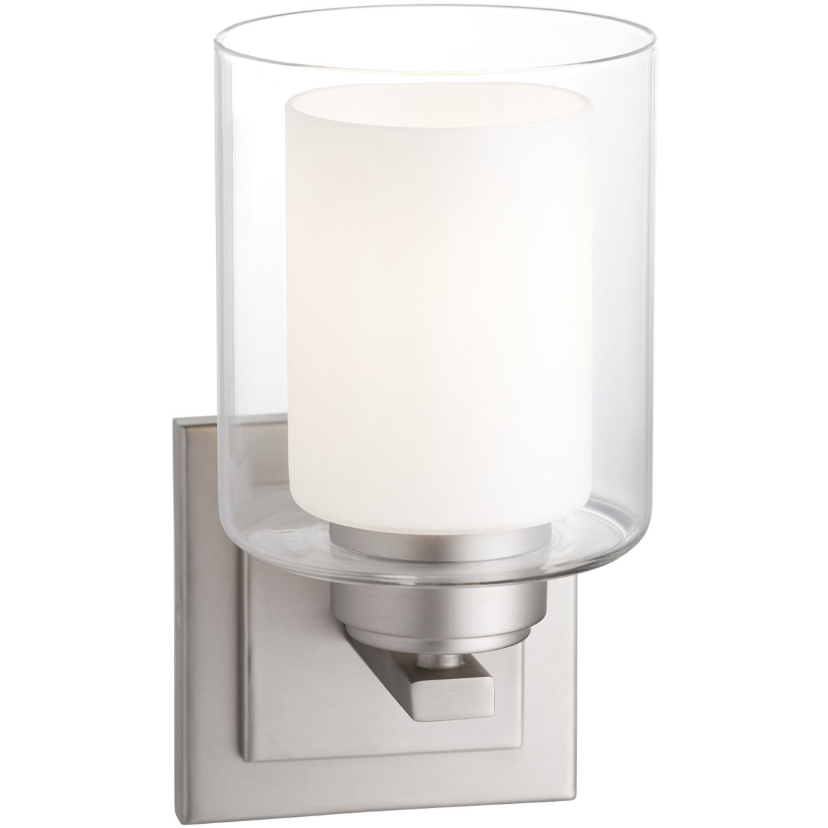 Fort Worth 1 Light 5 inch Satin Nickel Wall Mount Wall Light