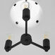 Pruitt 3 Light 21 inch Matte Black Pendant Ceiling Light