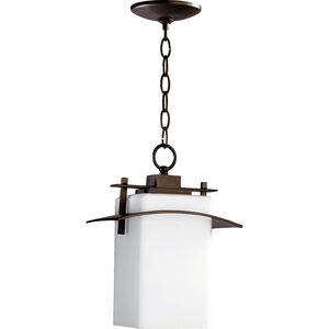 Kirkland 1 Light 8 inch Oiled Bronze Outdoor Hanging Lantern