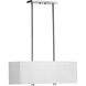 Copeland 4 Light 9.75 inch Satin Nickel Pendant Ceiling Light