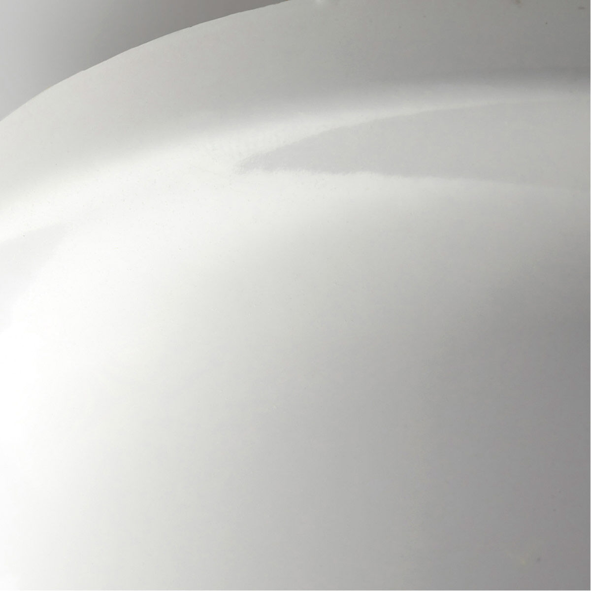 Acorn 1 Light 5 inch White Flush Mount Ceiling Light