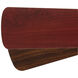 Fort Worth 30 inch Set of 6 Fan Blade in Rosewood and Walnut