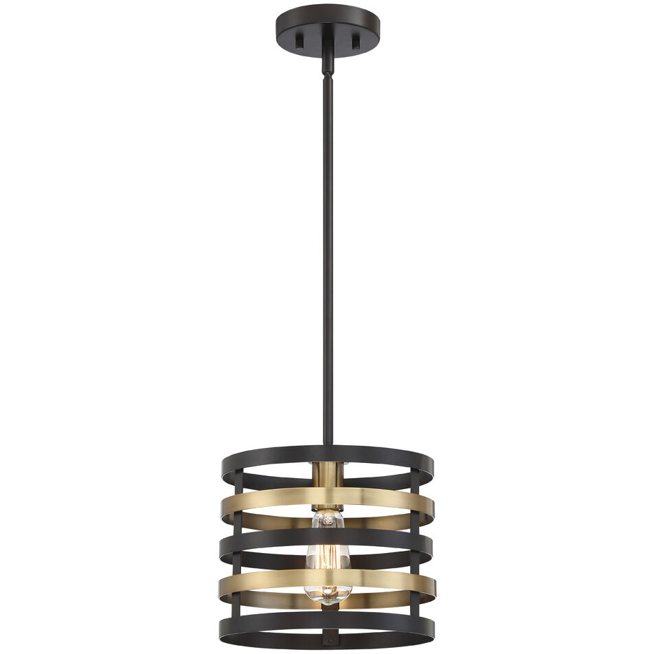 Mya 1 Light 10 inch Antique Bronze Mini Pendant Ceiling Light