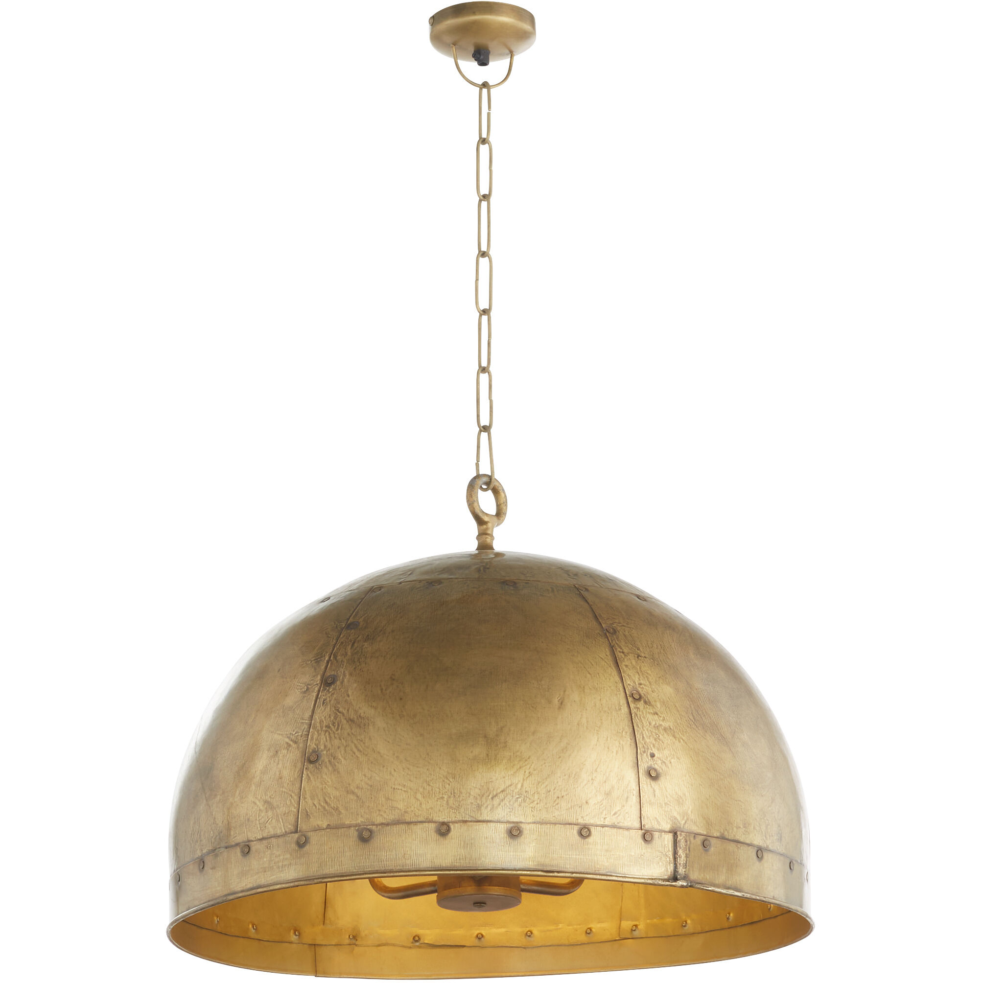 3 light dome pendant outlet