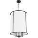 Eldorado 4 Light 18 inch Matte Black Entry Ceiling Light