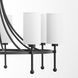 Lee Boulevard 8 Light 32.25 inch Matte Black Chandelier Ceiling Light