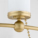 Lee Boulevard 8 Light 38 inch Aged Brass Chandelier Ceiling Light