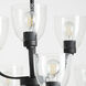 Reyes 9 Light 31.25 inch Textured Black Chandelier Ceiling Light