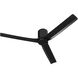Barrett 56 inch Matte Black Patio Fan