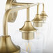 Raymond 4 Light 32 inch Aged Brass Vanity Light Wall Light