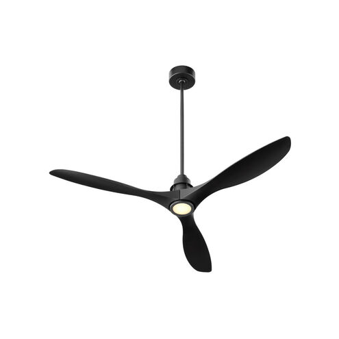 Marino 54 inch Matte Black Ceiling Fan