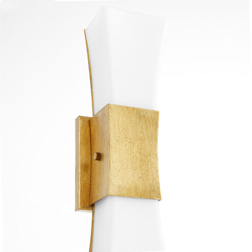 Ayala Wall Sconce Wall Light in Gold Leaf