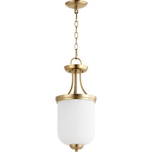 Enclave 2 Light 9 inch Aged Brass Dual Mount Ceiling Light