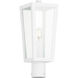 Bravo 1 Light 17.13 inch White Outdoor Post Lantern