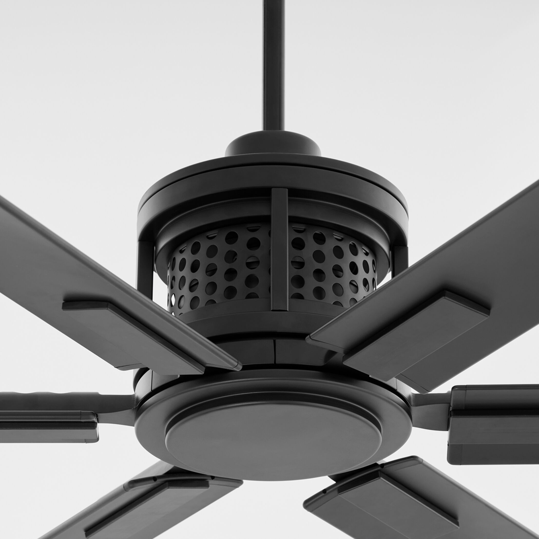 Quorum 101206-59 Zeus 120 inch Matte Black Patio Fan