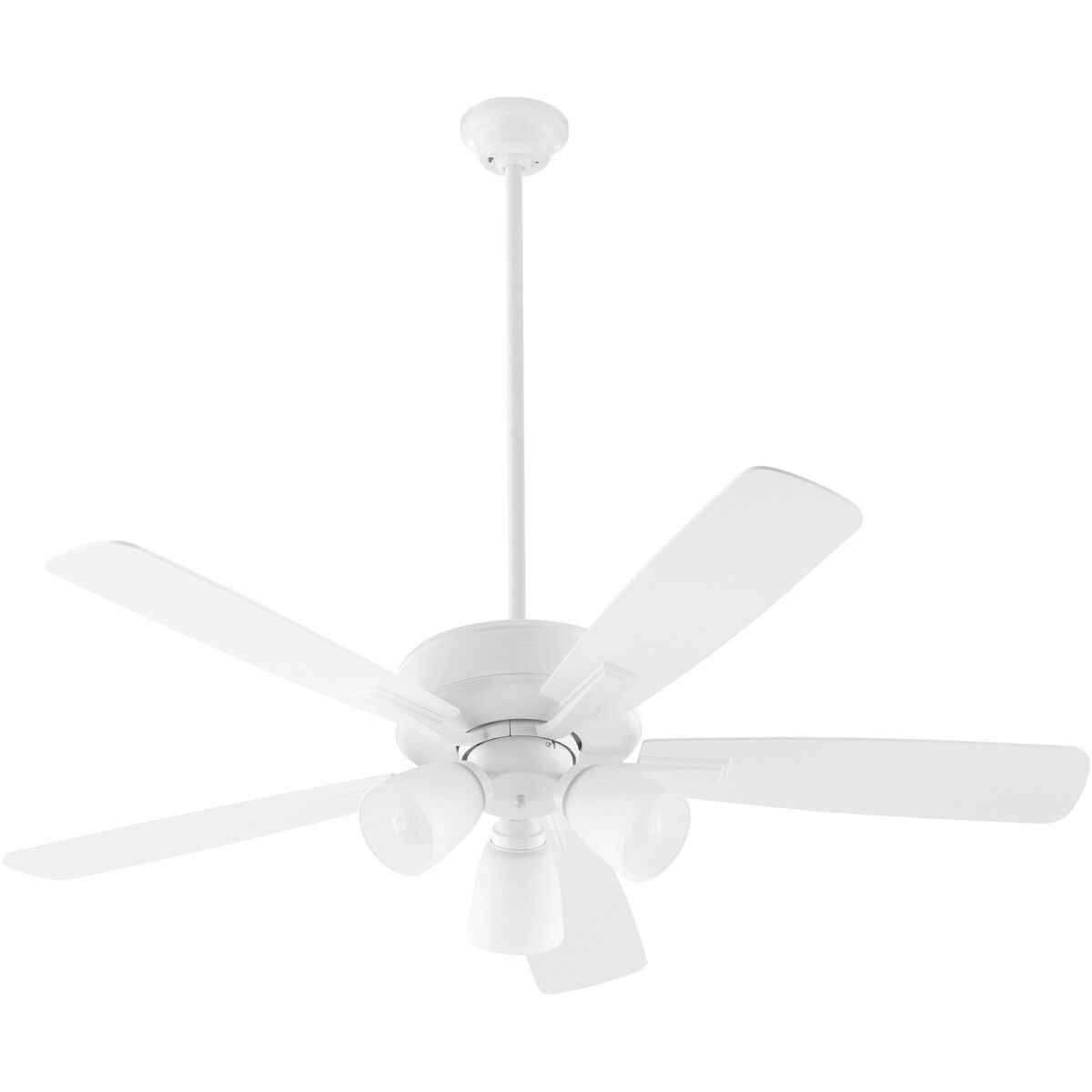 Ovation 52 inch Studio White Ceiling Fan