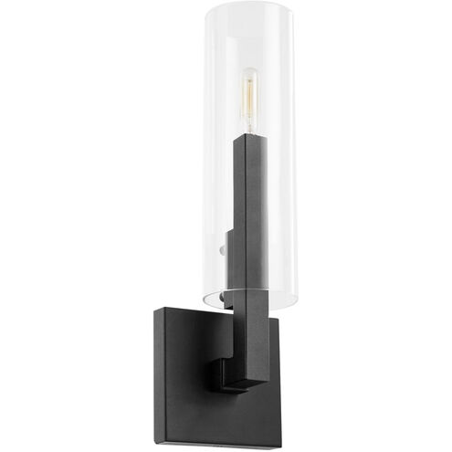 Harbin 1 Light 5 inch Noir Wall Mount Wall Light